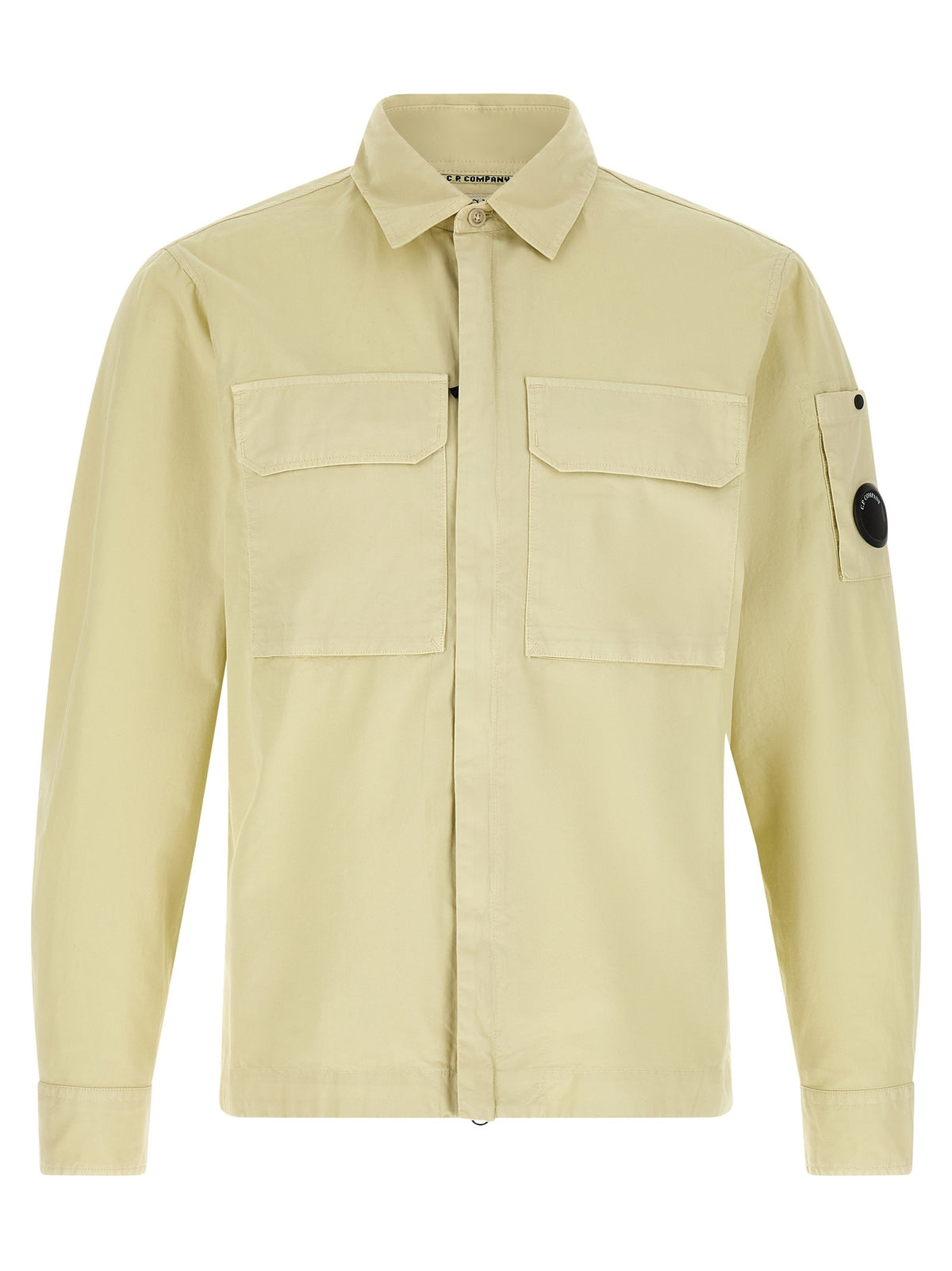C.P. Company Lens Overshirt Beige