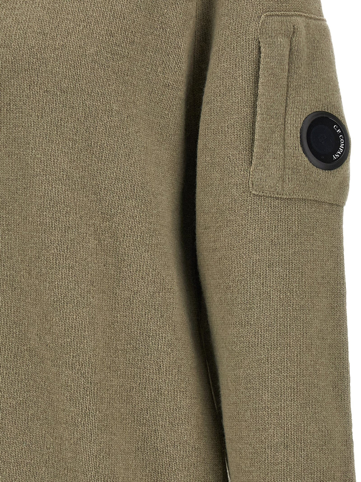 C.P. Company Lens Sweater Green