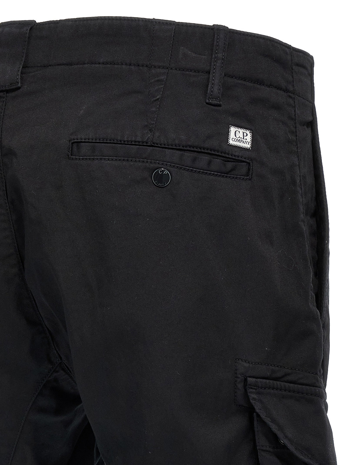 C.P. Company Lente Cargo Pants Black
