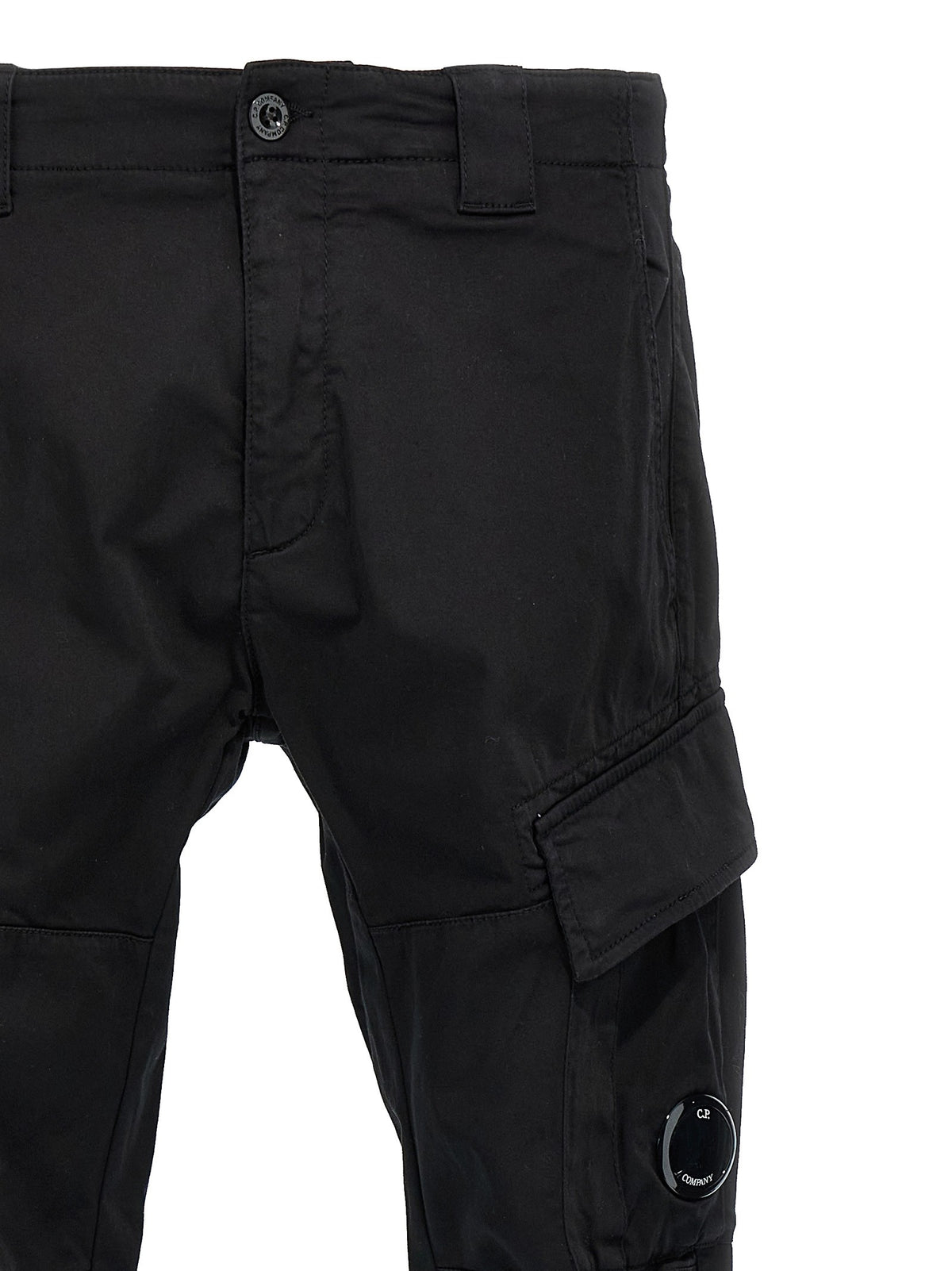 C.P. Company Lente Cargo Pants Black