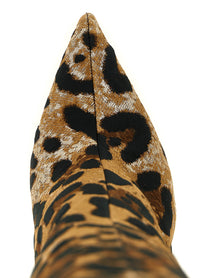 Dolce &amp; Gabbana Leo Jacquard Boots Gold