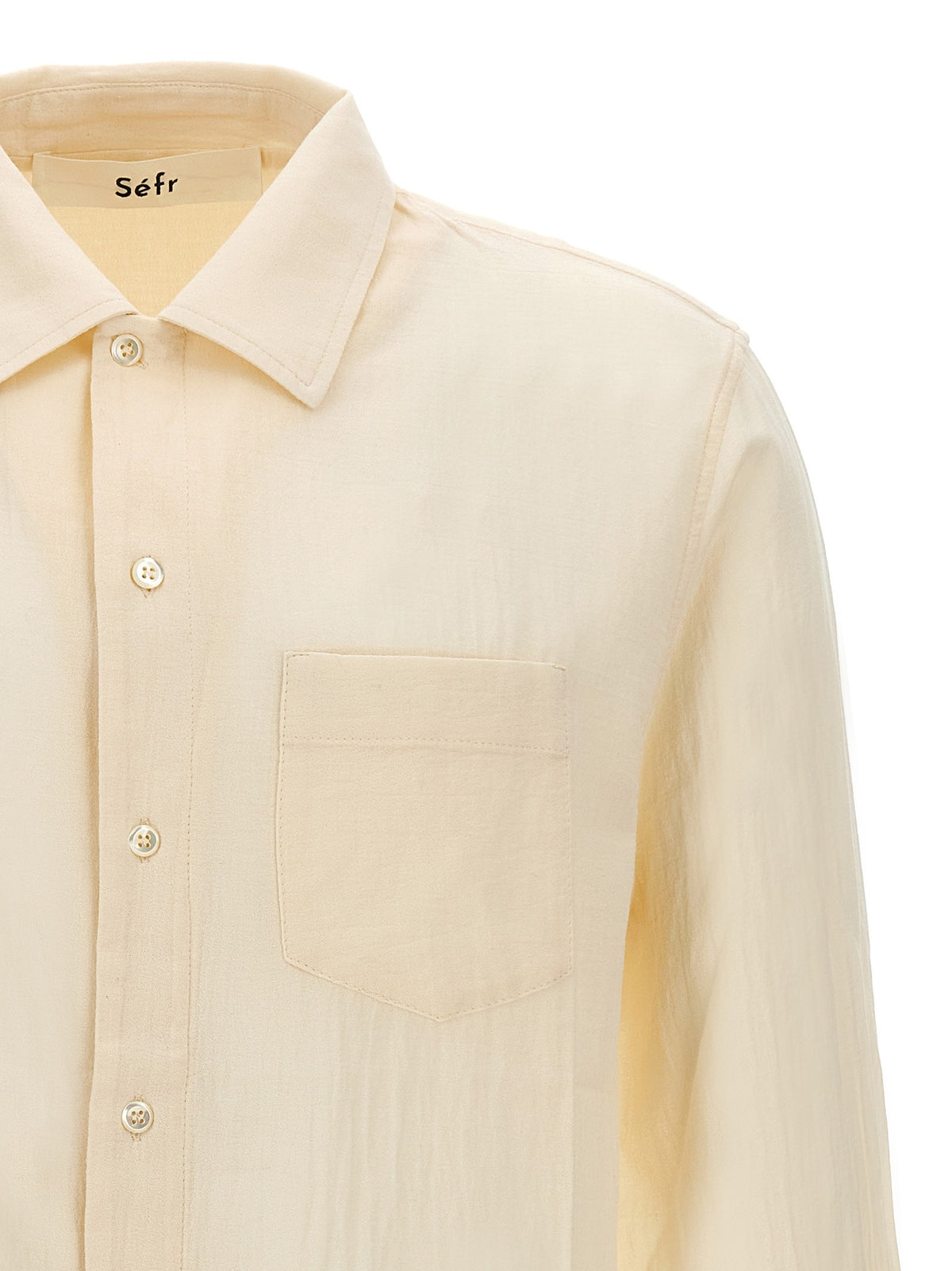 Séfr Leo Shirt White, view 3
