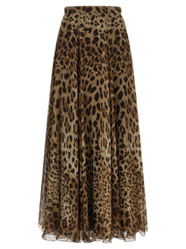 Dolce &amp; Gabbana Leo Skirt Brown