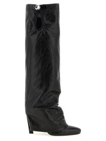 The Attico Leon Boots Black