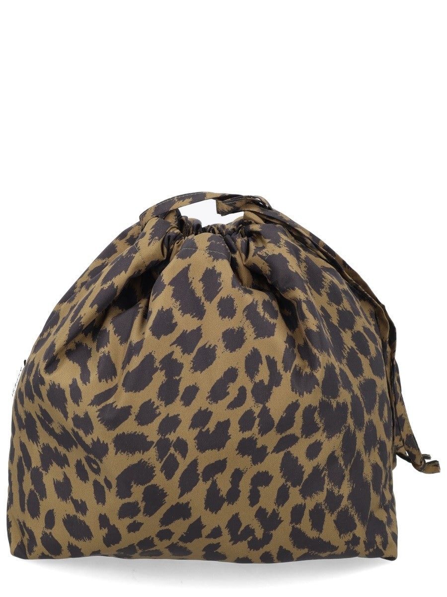 ASPESI Women's Leopard Print Bag Pattern