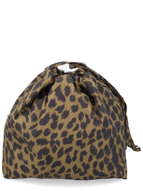 ASPESI Women's Leopard Print Bag Pattern