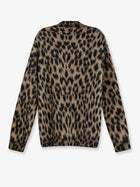 Laneus Men's Leopard Print Knit Cardigan Pattern, view 2