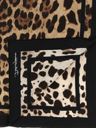 Dolce &amp; Gabbana Leopard Print Scarf Brown, view 3