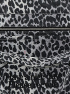 Ganni Leopard Sequin Xxl Tote Shopping Bag Grey, view 4