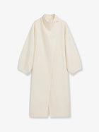 The Frankie Shop Women's Leroy Wool Blend Coat White