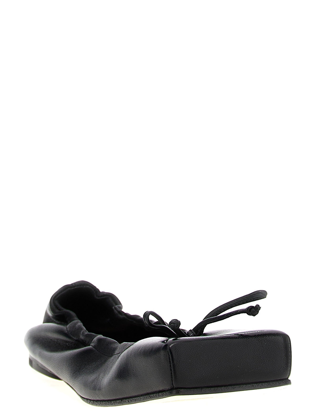 JACQUEMUS Les Ballerines Ballet Flat Shoes Black, view 2