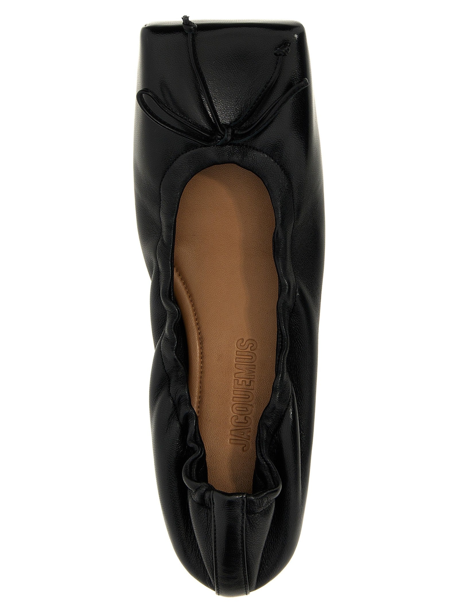 JACQUEMUS Les Ballerines Ballet Flat Shoes Black
