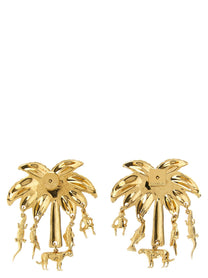JACQUEMUS Les Boucles Palmier Earrings Gold
