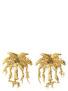 JACQUEMUS Les Boucles Palmier Earrings Gold