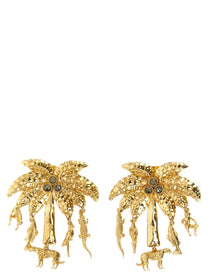 JACQUEMUS Les Boucles Palmier Earrings Gold