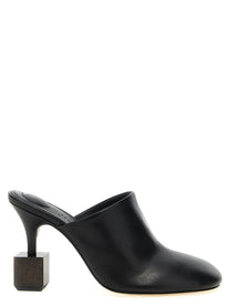 JACQUEMUS Les Mules Bisou Mules Black