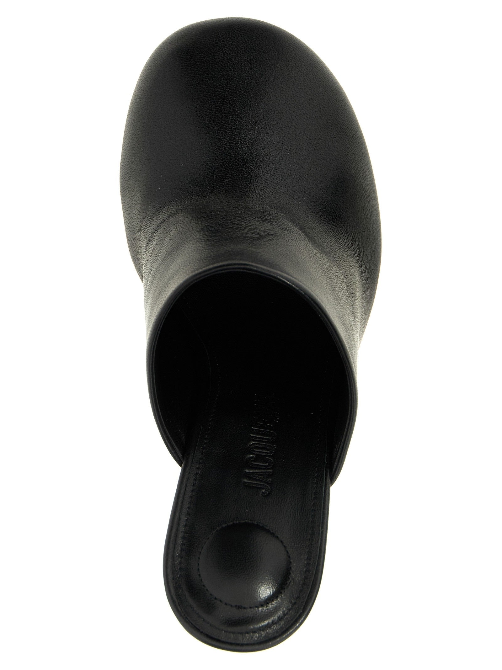 JACQUEMUS Les Mules Bisou Mules Black