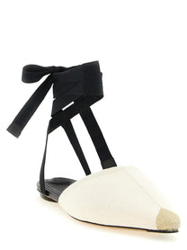 JACQUEMUS Les Sandales Espadrilles Mules Beige