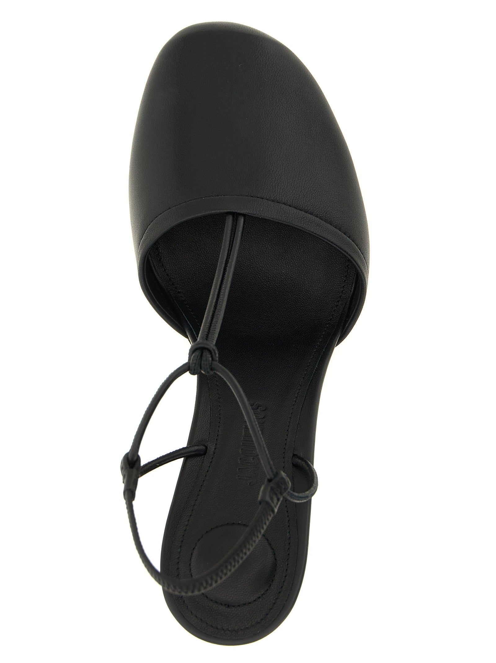 JACQUEMUS Les Sandales Pina Sandals Black