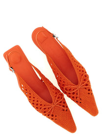 JACQUEMUS Les Slingbacks Cubisto Slingback Orange