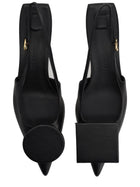JACQUEMUS Women's Les Slingbacks Duelo Shoe Black, view 5