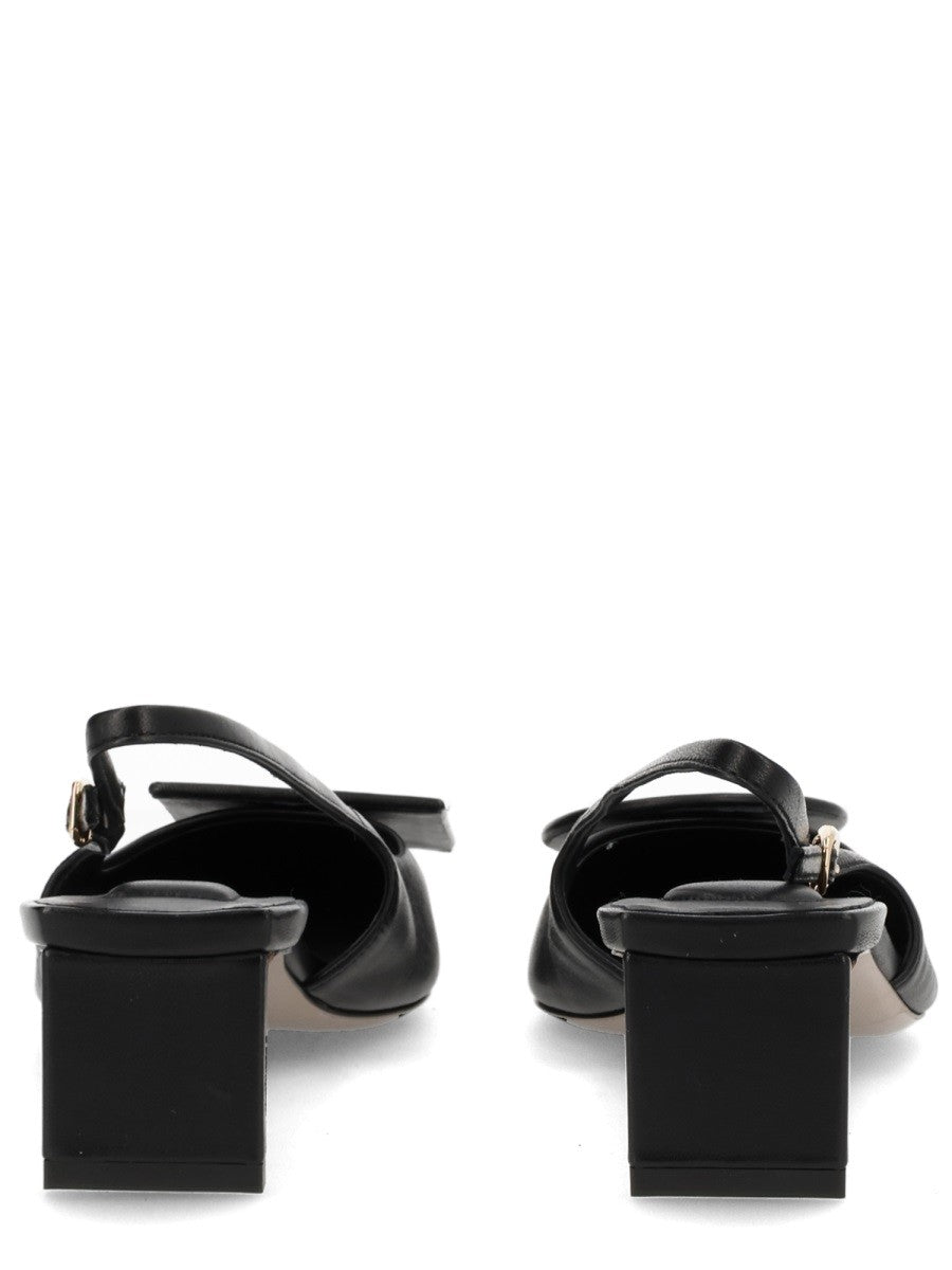 JACQUEMUS Women's Les Slingbacks Duelo Shoe Black