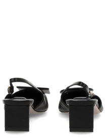 JACQUEMUS Women's Les Slingbacks Duelo Shoe Black