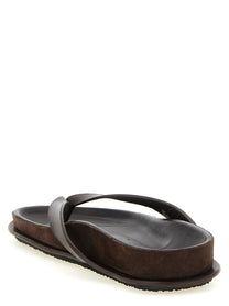 JACQUEMUS Les Tatanes Sandals Brown