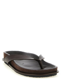 JACQUEMUS Les Tatanes Sandals Brown