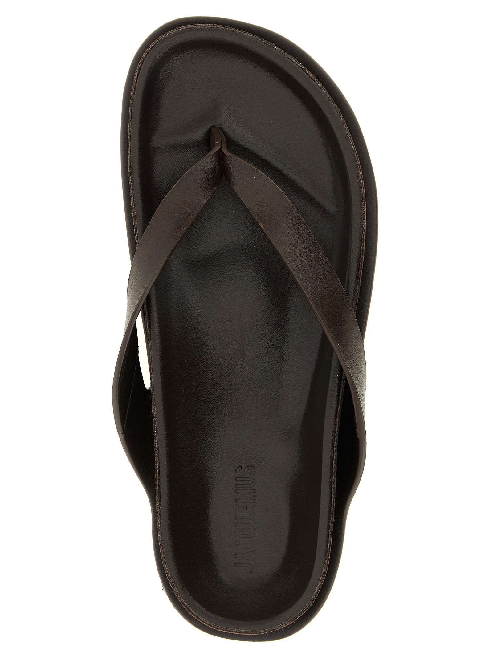 JACQUEMUS Les Tatanes Sandals Brown