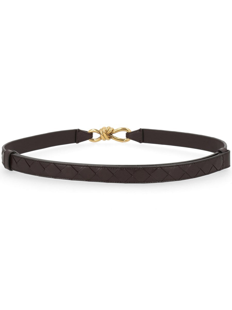 Bottega Veneta Women's Lets GO Belt Brown