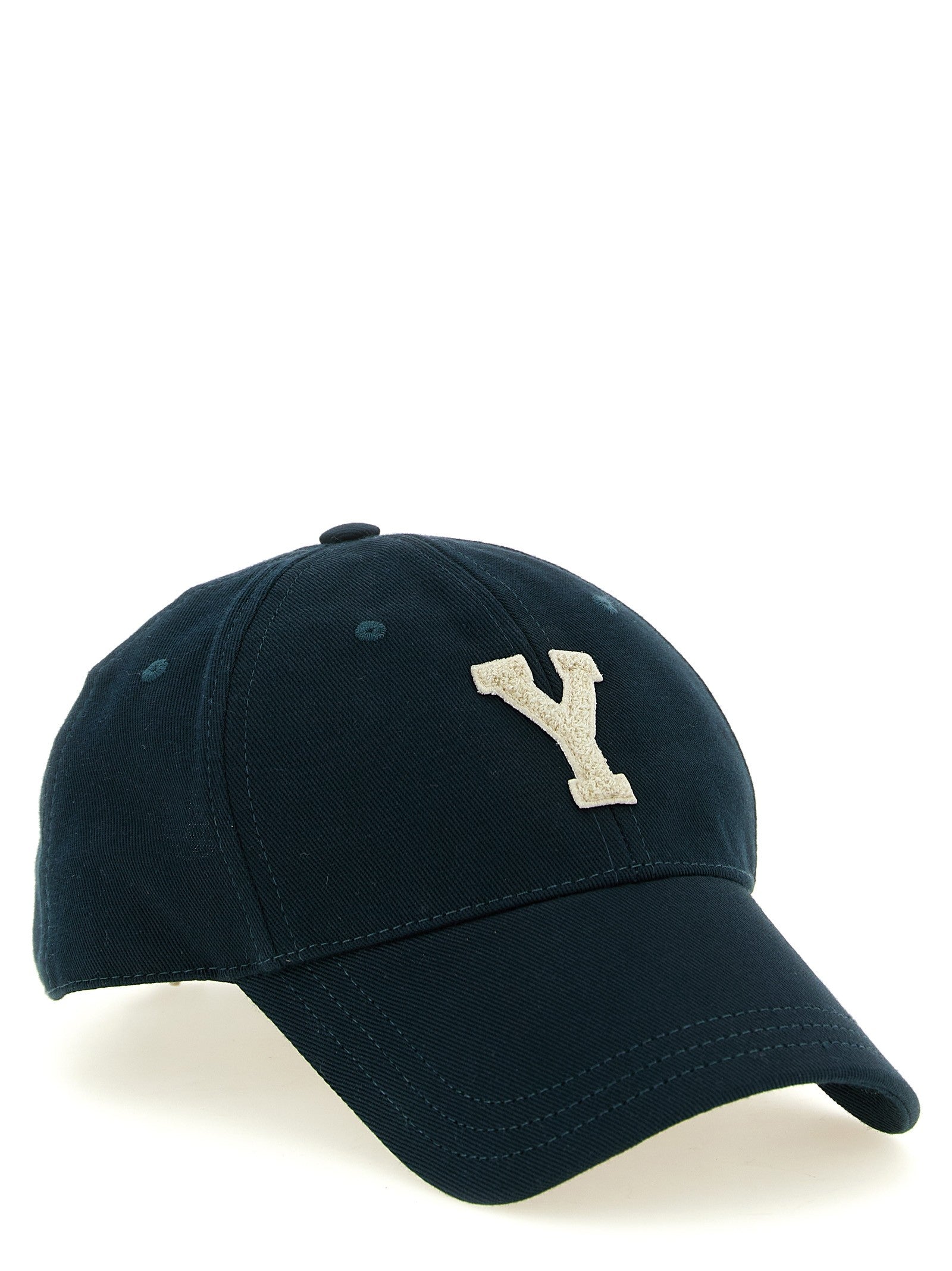 Saint Laurent Letterman Cap Green
