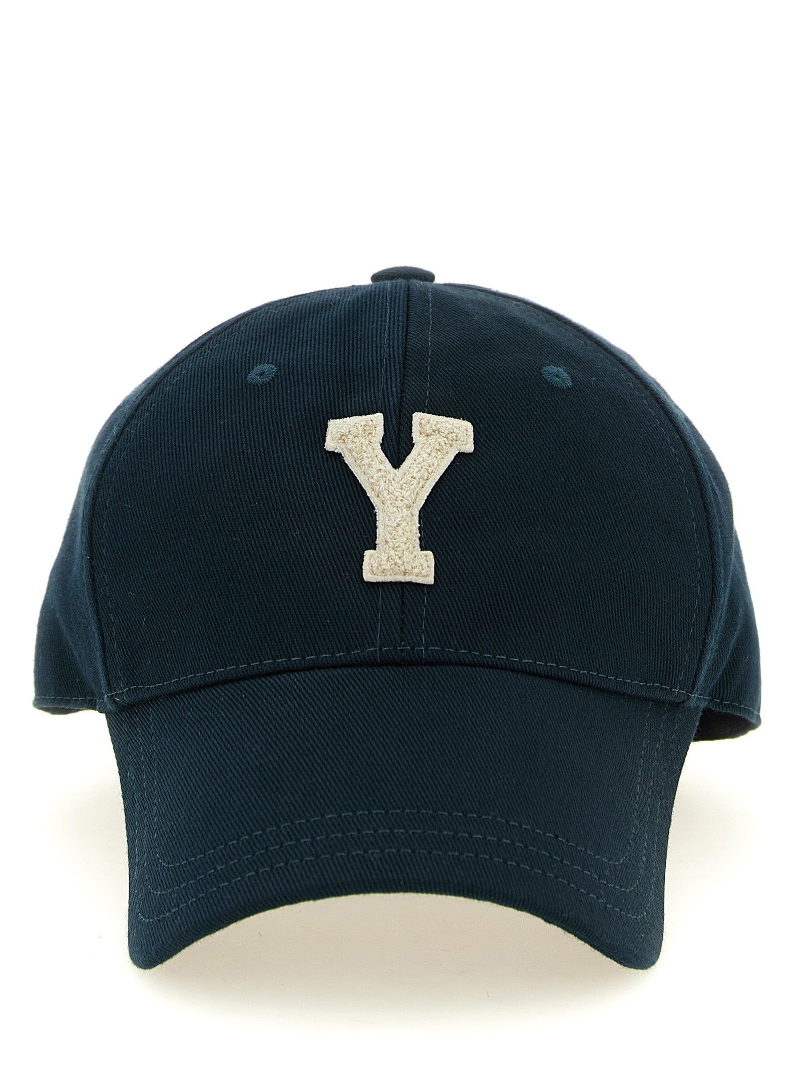 Saint Laurent Letterman Cap Green