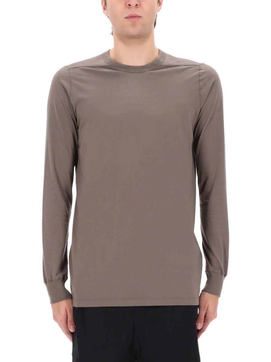 Rick Owens Men's Level LS Shirt Grey