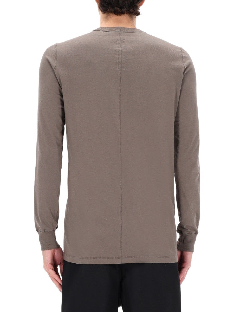 Rick Owens Men's Level LS Shirt Grey