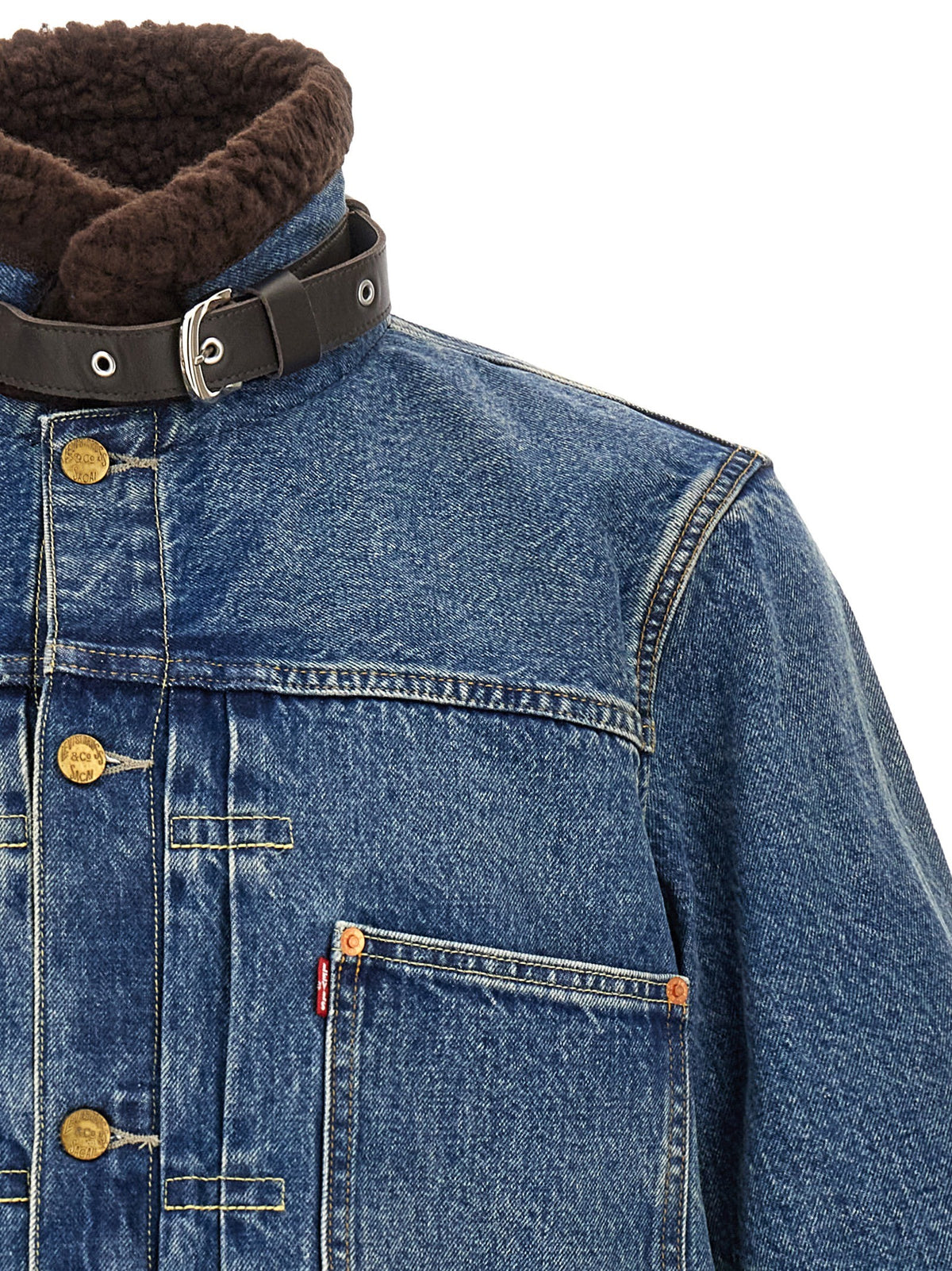 Sacai Levis® Sacai Jacket Blue, view 3