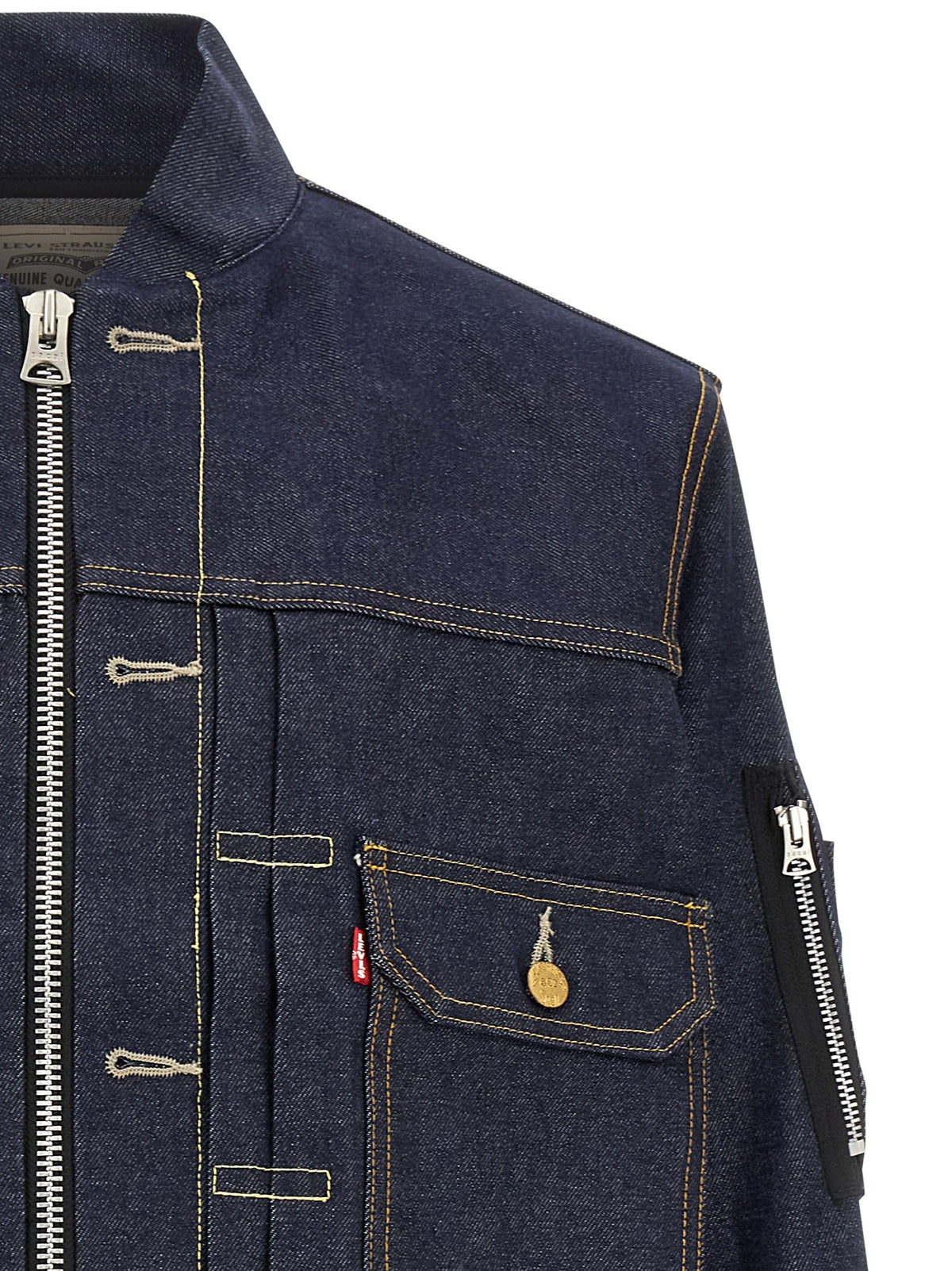 Sacai Levis® Sacai Jacket Blue