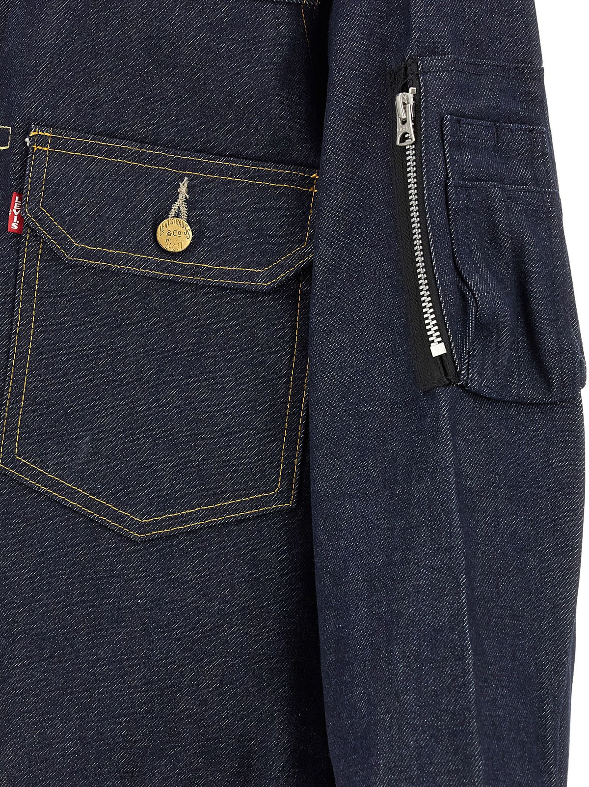 Sacai Levis® Sacai Jacket Blue