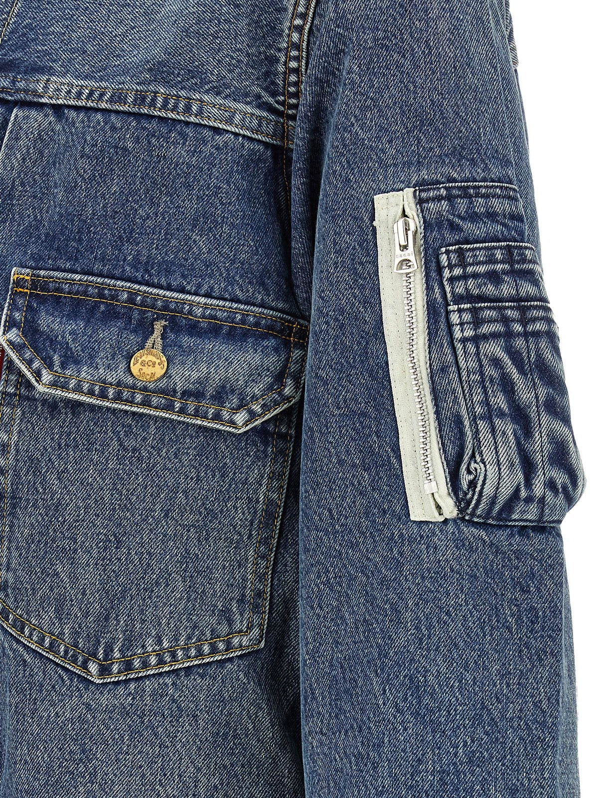 Sacai Levis® Sacai Jacket Blue, view 5