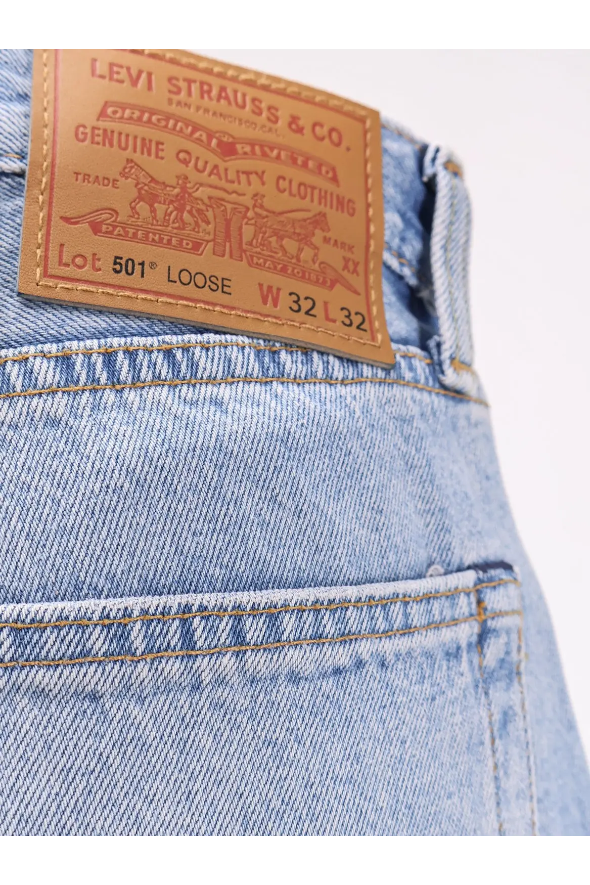 Levi's Men's Jeans Blue Denim In my bronco, view 3