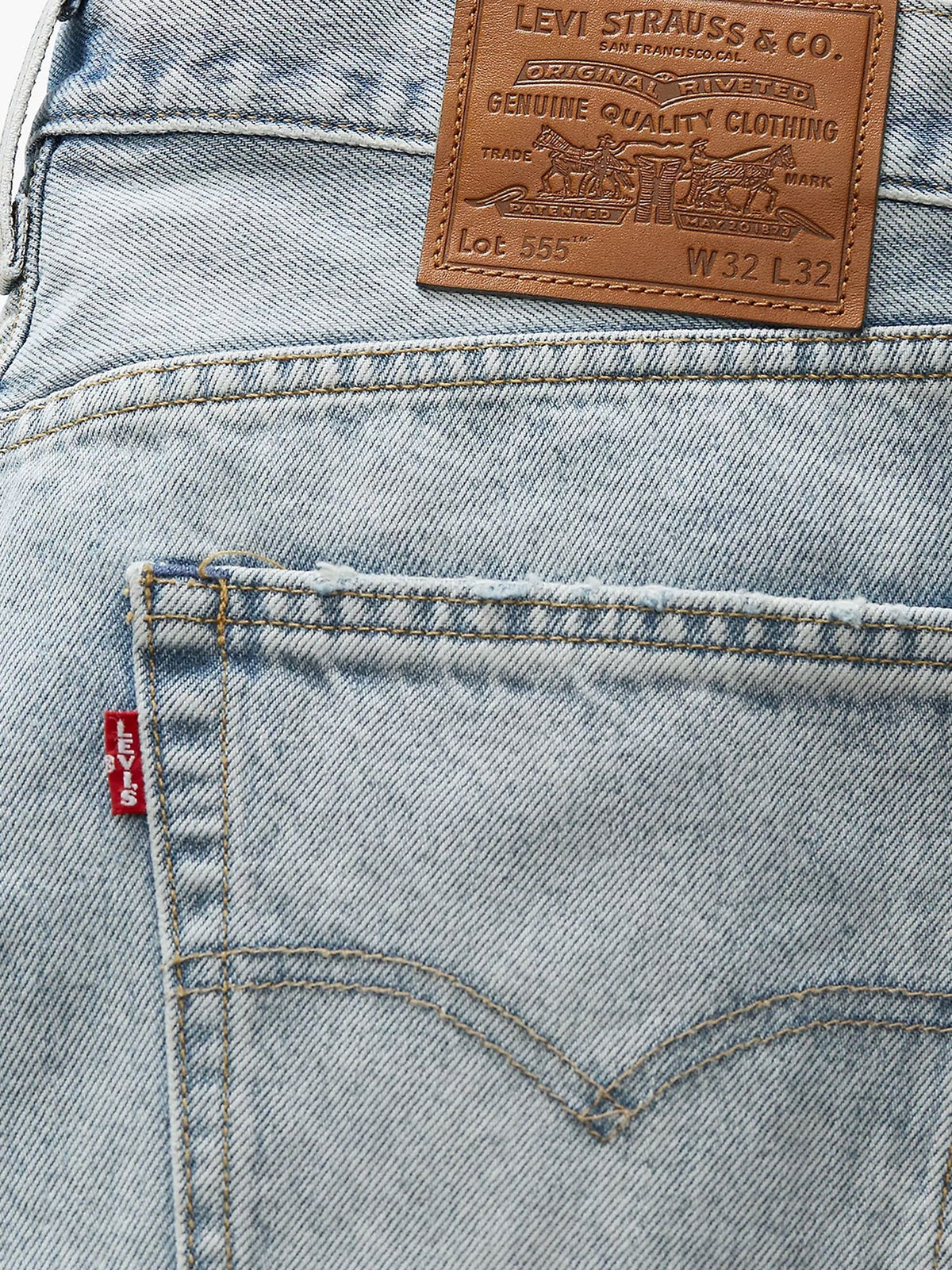 Levi's Men's Relaxed Straight Jeans Blue, view 3