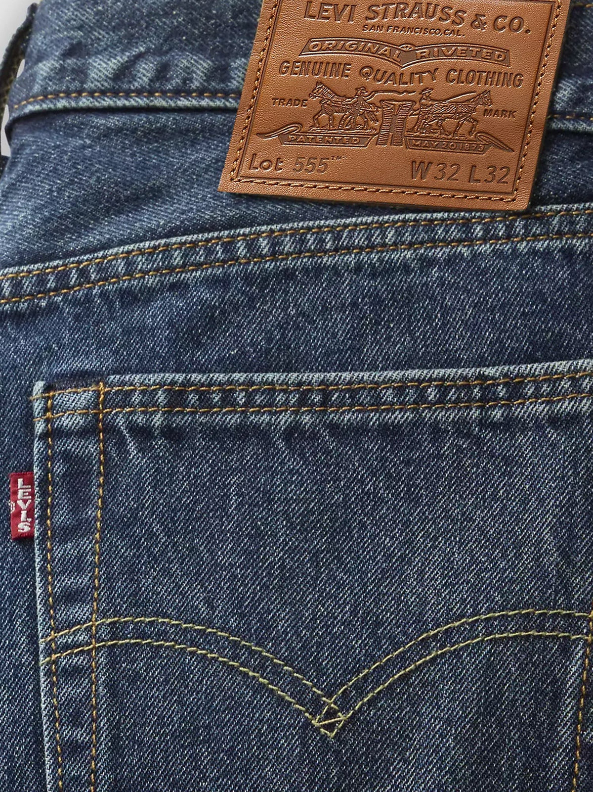 Levi's Men's Relaxed Straight Jeans Gold, view 3