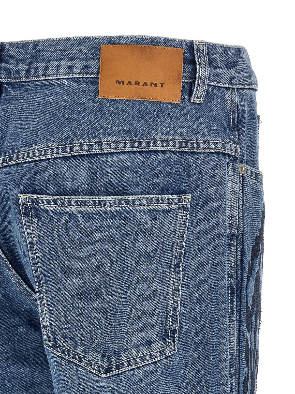 ISABEL MARANT Lewys Jeans Blue, view 5