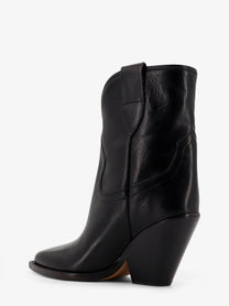 ISABEL MARANT Women's Leyane Leather Boots Black