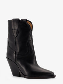 ISABEL MARANT Women's Leyane Leather Boots Black