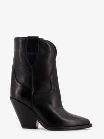 ISABEL MARANT Women's Leyane Leather Boots Black