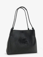 ETRO Women's Libra Leather Shopping Bag Black, view 3