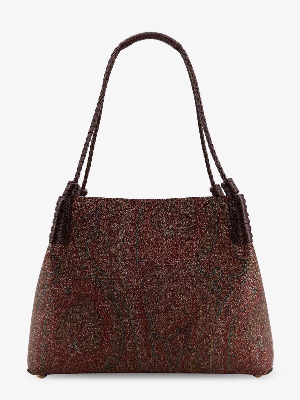 ETRO Women's Libra Arnica Paisley Fabric Shopping Bag Black