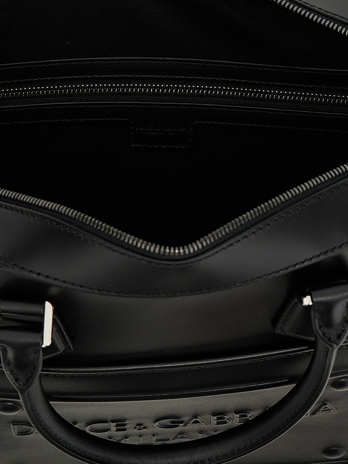 Dolce&amp;Gabbana License Plate Handbag Black, view 4