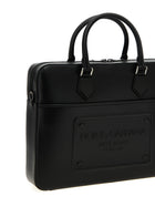 Dolce&amp;Gabbana License Plate Handbag Black, view 3
